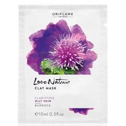 ORIFLAME Oczyszczająca maseczka z łopianem Love Nature 10 ml.