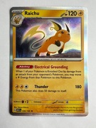 POKEMON KARTA RAICHU HOLO 151 026/165