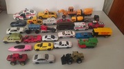Zestaw starych i nowszych, auta, Matchbox, Majorette, Corgi, Hot Wheels,   