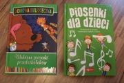 zestaw książek: Ulubione piosenki przedszkolaków + Piosenki dla dzieci