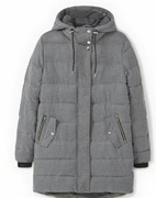 Kurtka szara melanż s Mango