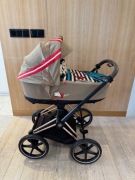 Wózek cybex + baza + dodatki La Millou