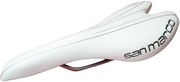 Siodełko rowerowe San Marco Ponza białe 290gr nowe!