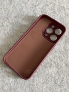 Etui iPhone 14 Pro Nowy Poznań, Plum color,  Kolor śliwki