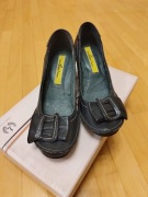 Czółenka damskie Lemar czarne roz 38 nowe SKÓRA 