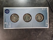 Zestaw 3 opraw halogenowych z transformatorem i gniazdami żarówek