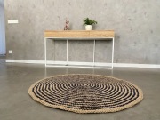 Dywan ze sznurka jutowego i bawełnianego