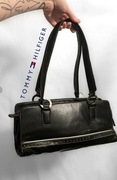 Torebka Y2K vintage Tommy Hilfiger shoulder bag jamnik banana na czarna