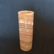 Szklany, masywny wazon