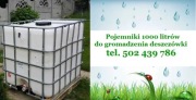 Pojemniki 1000L Mauzer (IBC) CZYSTE