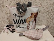 Zestaw dla mamy torebka saszetka 