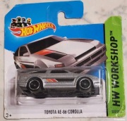 Hot Wheels TOYOTA AE-86 COROLLA Srebrna