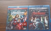 Filmy Marvel Blu-ray różne 3d i zwykłe