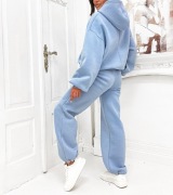 Dres bawełniany LONDON BASIC Baby blue