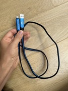 Kabel volkswagen lightning do usb 1m niebieski