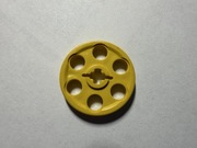 LEGO TECHNIC KOŁO PASOWE KLINOWE ŻÓŁTE  4185