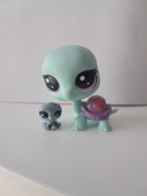 Littlest Pet Shop LPS rodzina żółwi