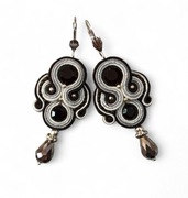 Kolczyki sutasz Nane Sutasz rękodzieło artystyczne 