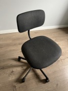 Ikea BLECKBERGET krzesło obrotowe, szare