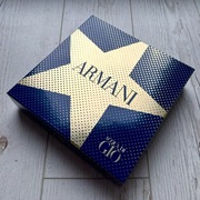 Granatowe pudełko po zestawie GIORGIO ARMANI ACQUA DI GIO