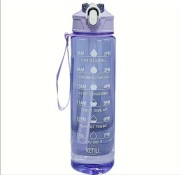Sportowa butelka 800 ml – szczelna, z miarką, idealna na siłownię / podróż