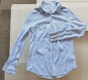 Koszula Cheerokee biała w niebieskie paski 38