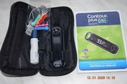 Glukometr Contour Plus One używany, Kupujesz to co na zdjęciach