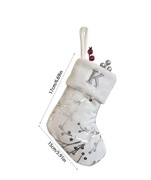 Świąteczne skarpety na prezenty dekoracja świąteczna, 3 sztuki