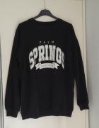 Bluza czarna z napisem Palm Springs California