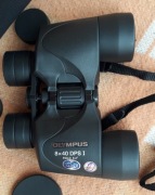 Lornetka oryginalna OLYMPUS 8x40 DPS I - komplet / luneta 