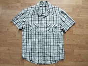 BLEND KOSZULA W KRATĘ KRÓTKI RĘKAW ROZMIAR M