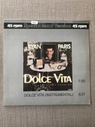 Ryan Paris - Dolce Vita.(Oryginal, Part I & II). Vinyl, Maxi.