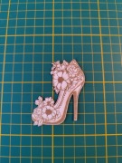 Tekturka but szpilki grawer scrabooking 