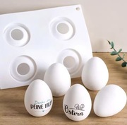 JAJKO 4gn forma silikonowa 15.5*12*6 do Pieczenia Monoporcje Odlewów 