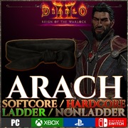 Diablo 2 Resurrected Arachnid Mesh LADDER D2R NINTENDO