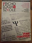PSYCHOLOGIA W SZKOLE. LEKCJE PSYCHOLOGII 