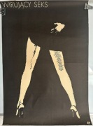 Wirujący seks. Oryginalny plakat filmowy. M. Wasilewski