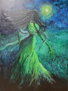 Obraz na płótnie akryl północnica 55x75 cm