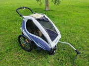 Qeridoo Kidgoo 1 wysyłka przyczepka rowerowa hamulce tarczowe 