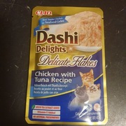 INABA CAT DASHI DELIGHTS FLAKES CHICKEN TUNA 