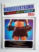 Radioelektronik Audio HiFi Video 4/92  (spis treści na zdjęciu)