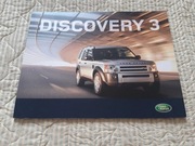 2008 LAND ROVER DISCOVERY 3 Prospekt ANGIELSKI 60 stron UK