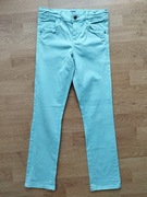 OKAIDI NIEBIESKIE DŁUGIE SPODNIE ROZMIAR 128 SLIM