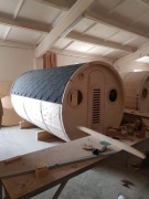 Sauna ogrodowa, ruska bania, beczka  3m