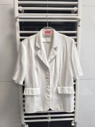 Elegancka marynarka Rene z krótkim rękawem – klasyczny krój L/XL 