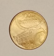 POLSKA 2 zł  2013  100.rocz.TEATRU POLSKIEGO   menn. w holderze  POLECAM