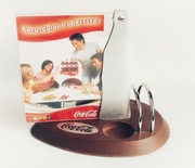 Serwetnik - stojak coca cola 