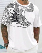 T-shirt męski plus size 6xl