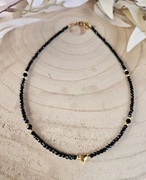 Naszyjnik Choker z Kamieni Naturalnych Onyks Spinel Hematyty