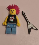 Lego Minifigurka Punk Rocker seria 4